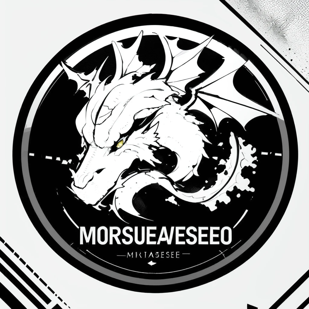 , (masterpiece:1.2), best quality,PIXIV,logo,
, no humans, dragon, greyscale, solo, black background, eastern dragon, tail, character name
<lora:logo_20230705215526:1>
