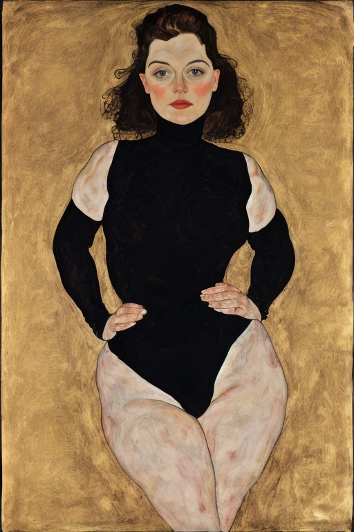 1woman, (((by EgonSchiele))),
((long black hair, mexican, tanned, curvy, wide hips)), slightly open lips, fire, gustav klimt
Asian-Less:1.5, <lora:EgonSchiele_Style_v01:0.6> <lyco:GoodHands-beta2:1.0>