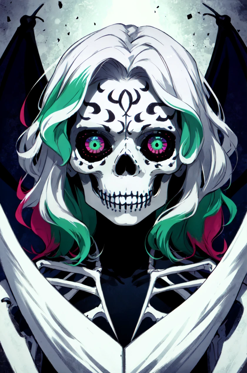 detailed face, detailed eyes, official art, Demon_Calavera