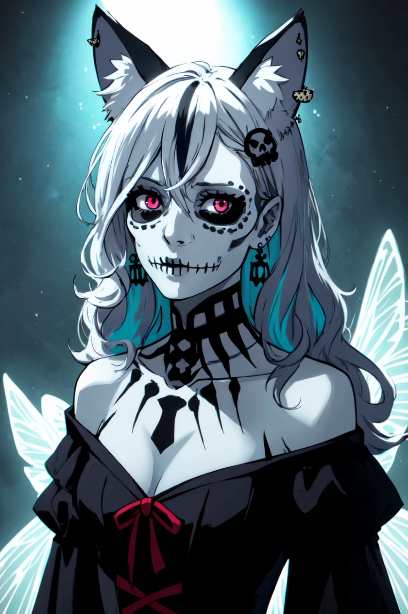 detailed face, detailed eyes, official art, Demon_Calavera VictorianFoxGirl