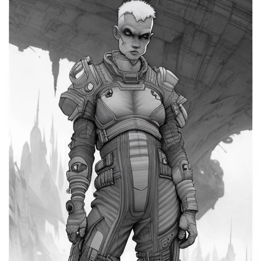 Image in ukj style, space suit with boots, futuristic, character design, cinematic lightning, epic fantasy, hyper realistic, detail 8k