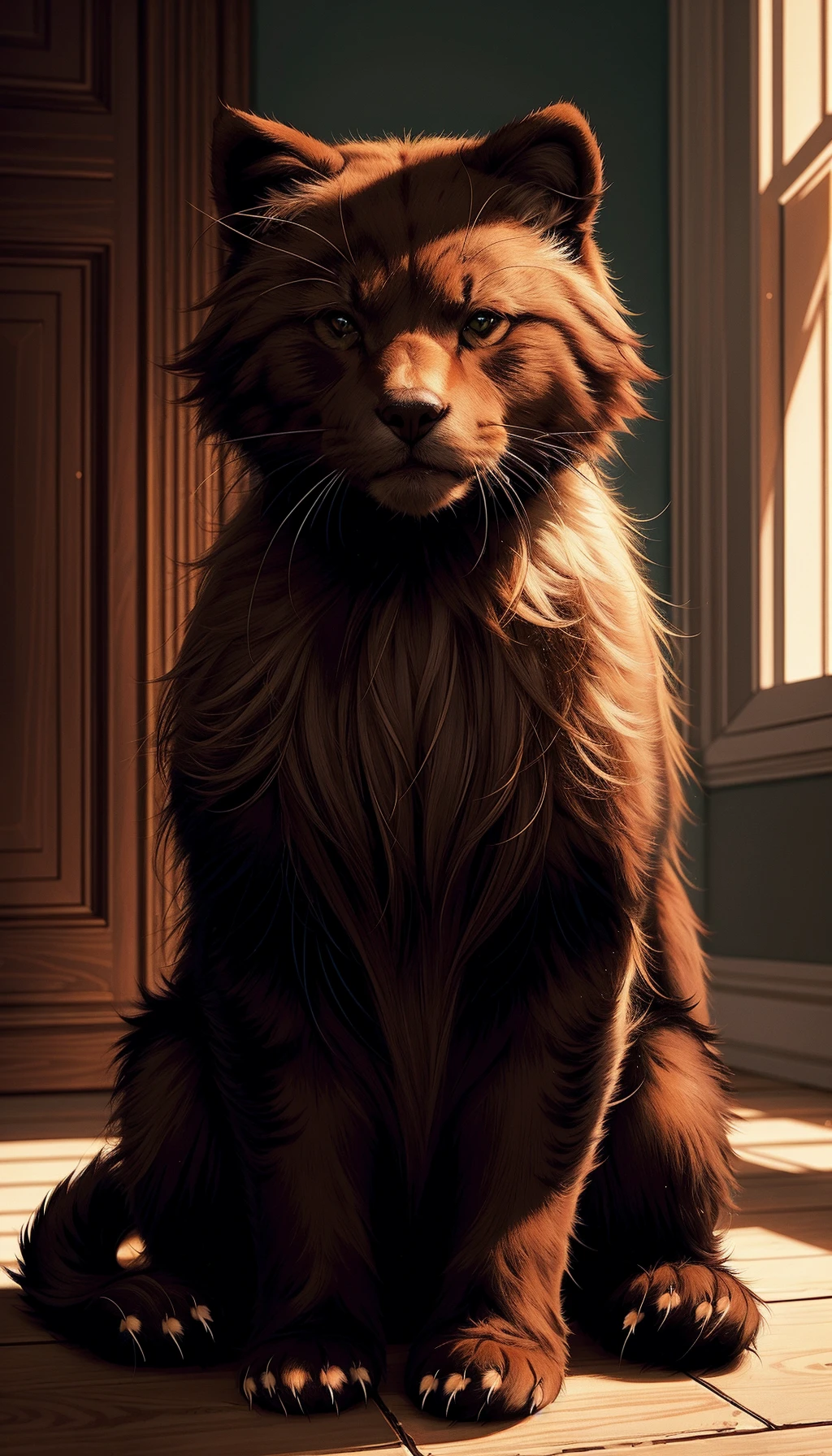 (bear:1.1) AND (cat:1.2), great art, , Accent Lighting, Global Illumination, Global Screen Space Illumination, Ray Tracing Global Illuminati on, Lumen Reflections , Cell Shading, Tone Mapping, super detailed, ultra photorealistic, , intricate detail, 8K,, highly render, highly coherent painting of cute anime gremlin and a (bear)|cat, cute, (adorable fluffy cats:1.33) , detailed insanely render realistic k 4 lighting volume natural, colors danish harra nichols lepage by (nixeu beeple:1.24), roset, conrad mucha, alphonse jodorowsky, ale, roberto mohrbacher darwin's finn, and swichieffe ludwig artful, zubimir wheland, casey parker d