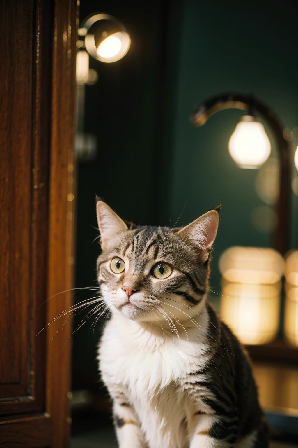 Best Quality,Masterpiece,Ultra High Resolution,(Realisticity:1.4),Original Photo,Cinematic Lighting,
cat
