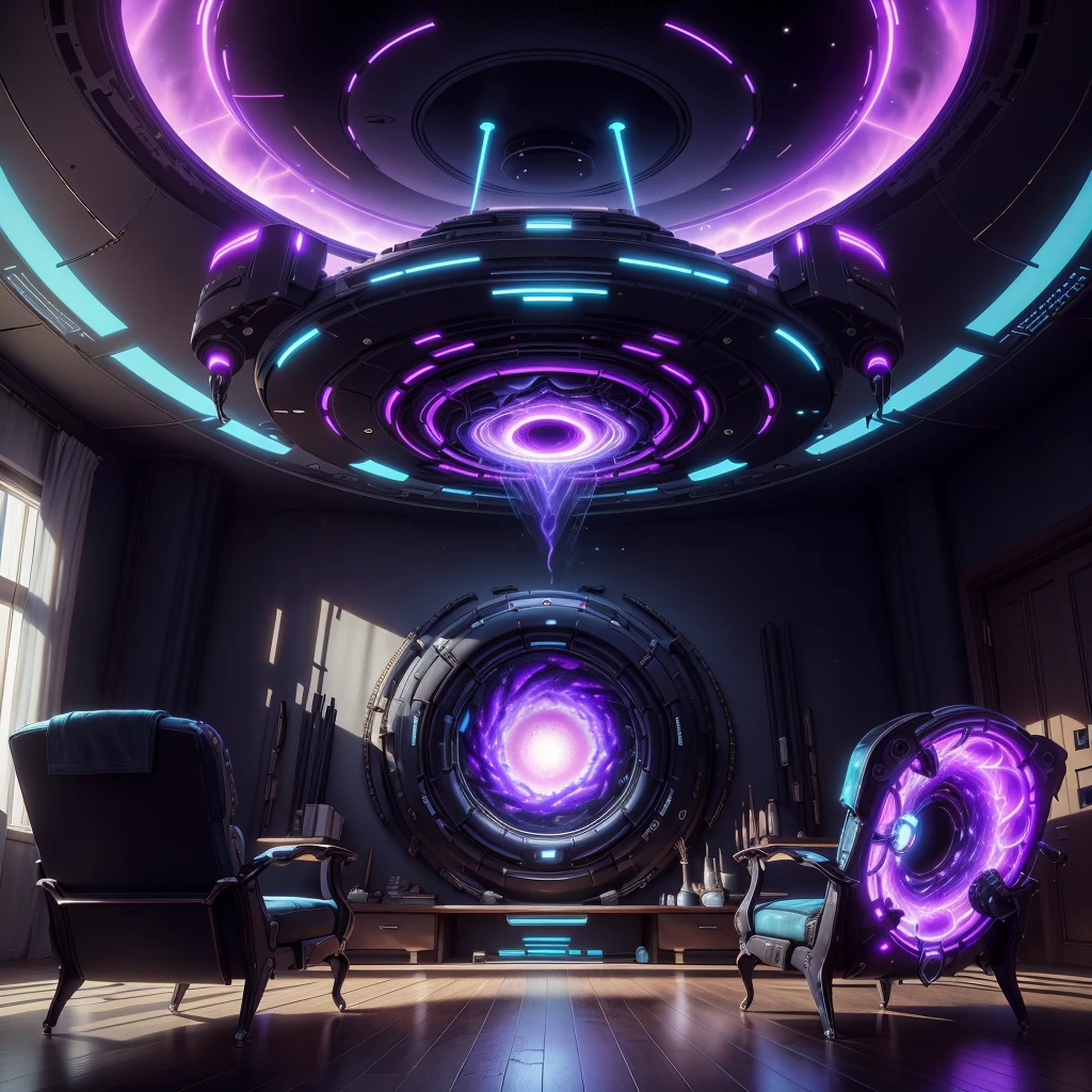 <lora:UltraBlackholeTech-20:0.8>,ulblackholetech , ,scifi, excessive energy,
living room,