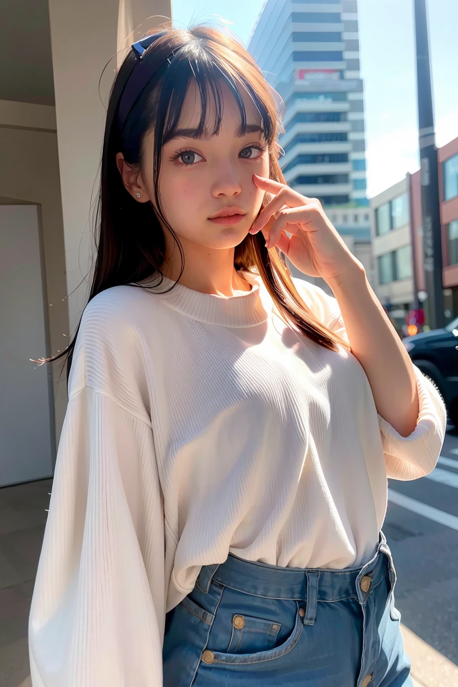 (masterpiece), best quality, perfect face, 1girl, randomized pose, random backdround, , <lora:Cherprang-01:1>