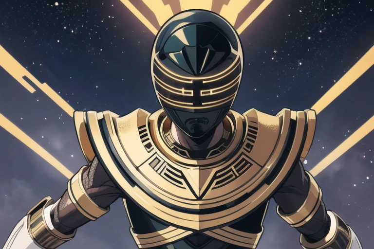((masterpiece,best quality)), absurdres,,
<lora:Gold_Zeo_Ranger:0.8>, Gold_Zeo_Ranger,
stars and galaxy in background, cinematic composition, dynamic pose,