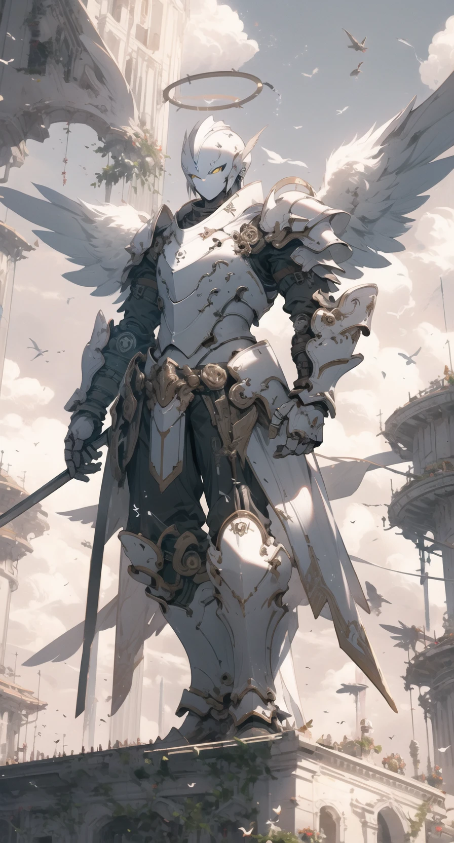 [LoRA] Mecha Angel  Concept (With dropout & noise version)