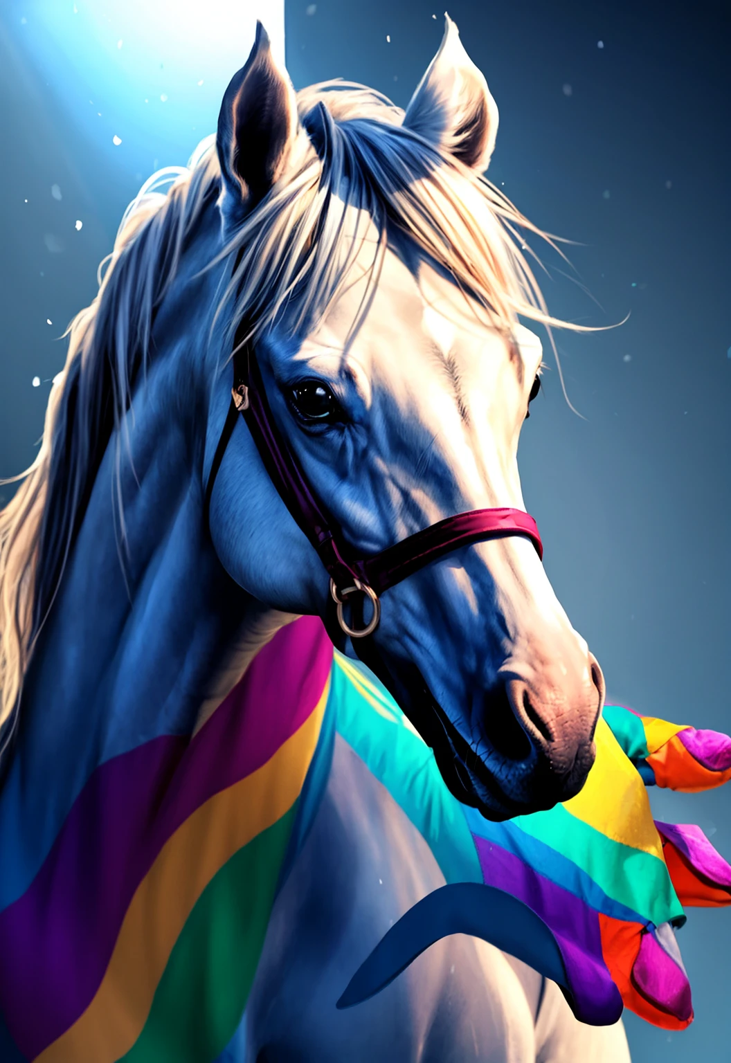 horse, flowing mane, striped, multicolor,
vibrant colors, colorful art style,
soft lighting, soft shadows, detailed textures, dynamic lighting,
nice hands, perfect hands,
<lyco:GoodHands-beta2:1.0>
<lora:add_detail:1>