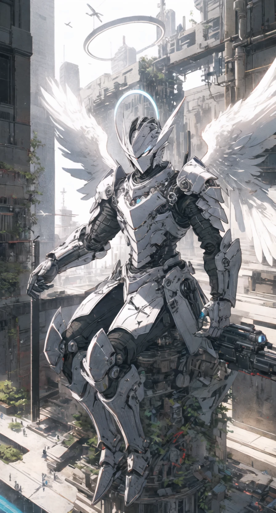 [LoRA] Mecha Angel  Concept (With dropout & noise version)