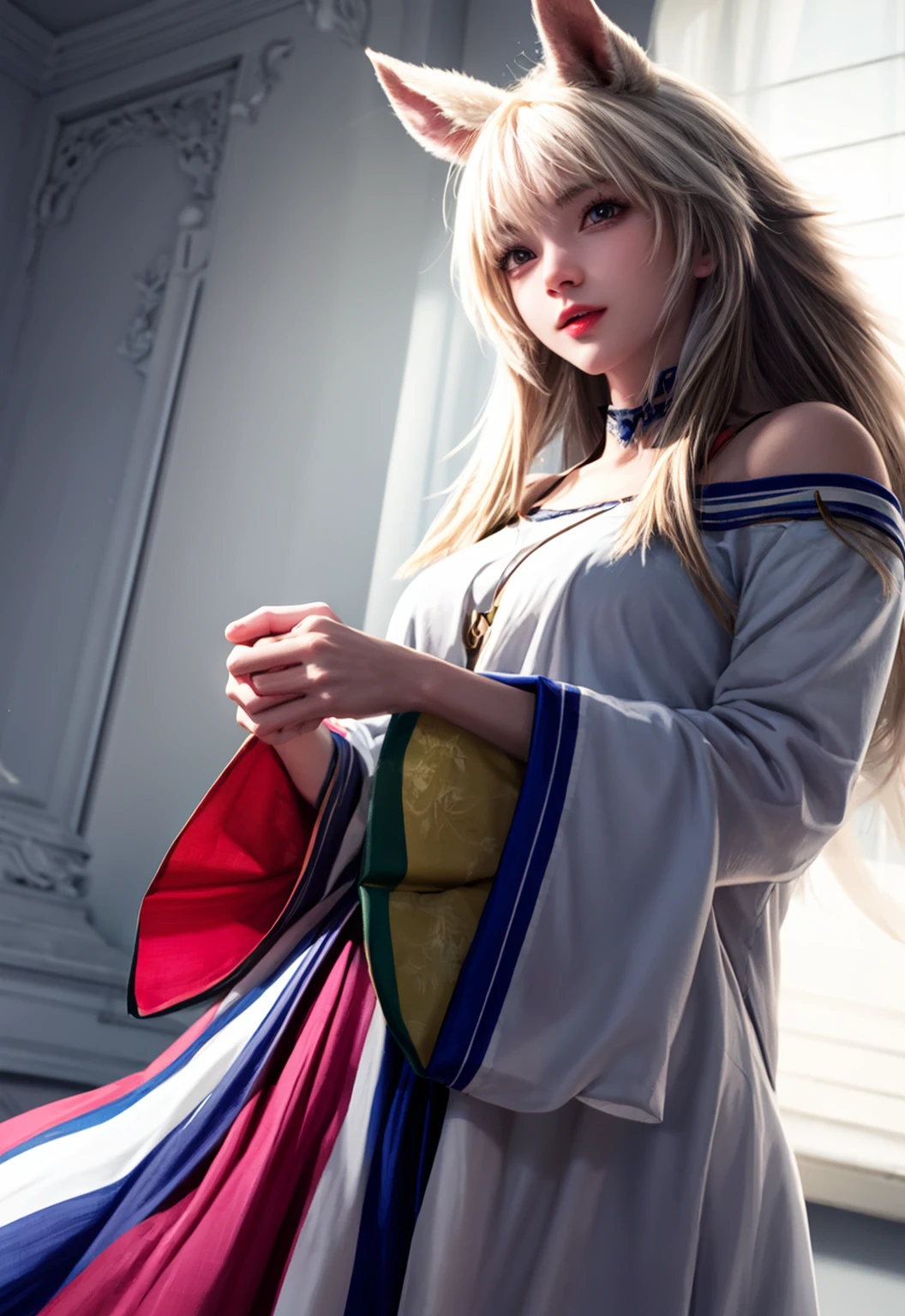 horse, flowing mane, striped, multicolor,
vibrant colors, colorful art style,
soft lighting, soft shadows, detailed textures, dynamic lighting,
nice hands, perfect hands,
<lyco:GoodHands-beta2:1.0>
<lora:add_detail:1>