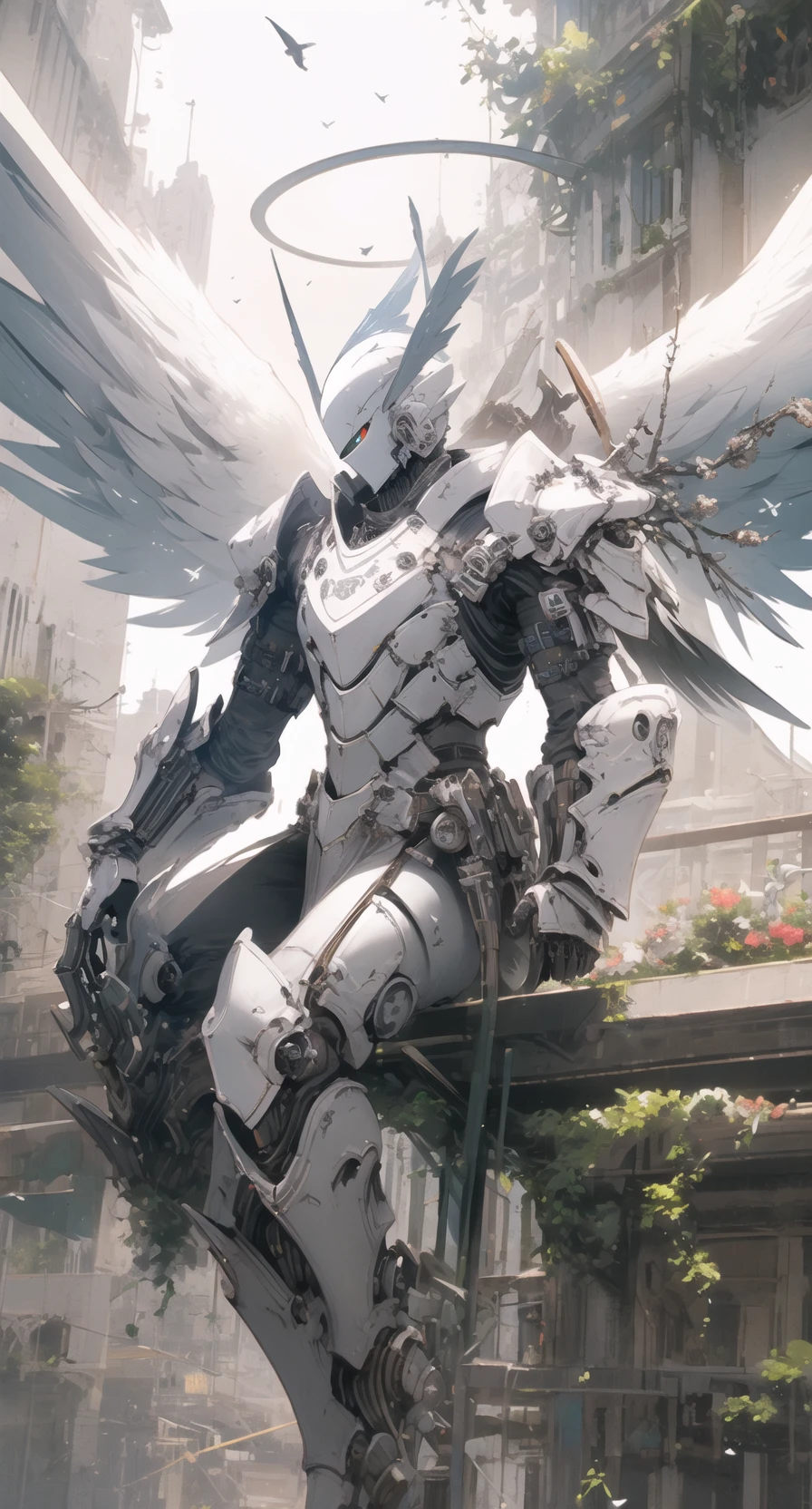 [LoRA] Mecha Angel  Concept (With dropout & noise version)