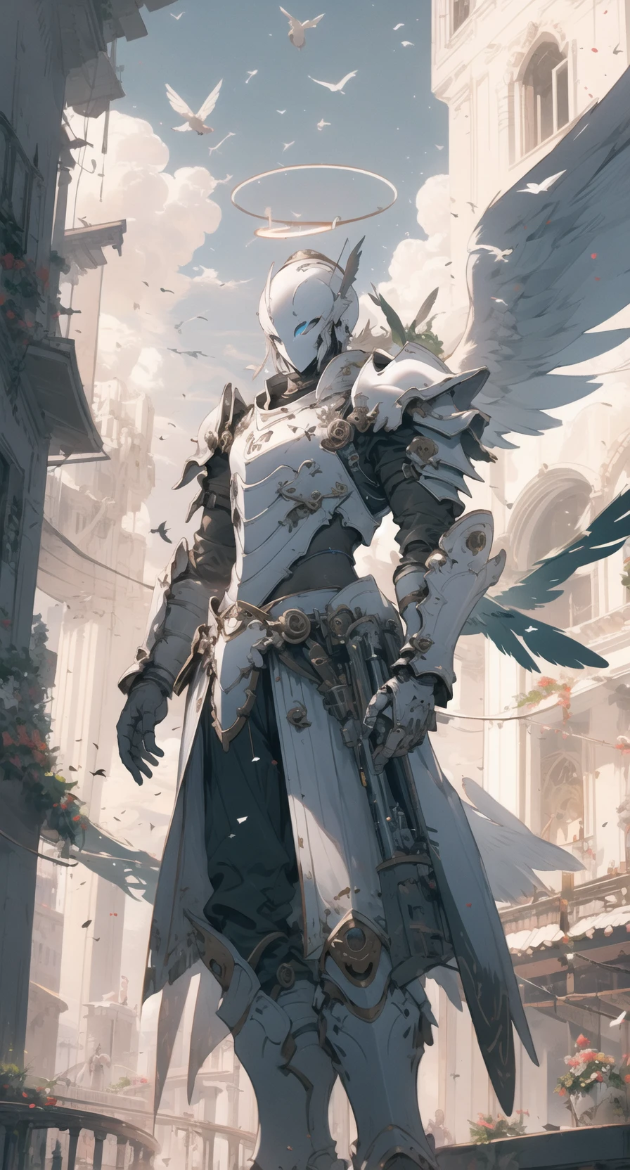 [LoRA] Mecha Angel  Concept (With dropout & noise version)
