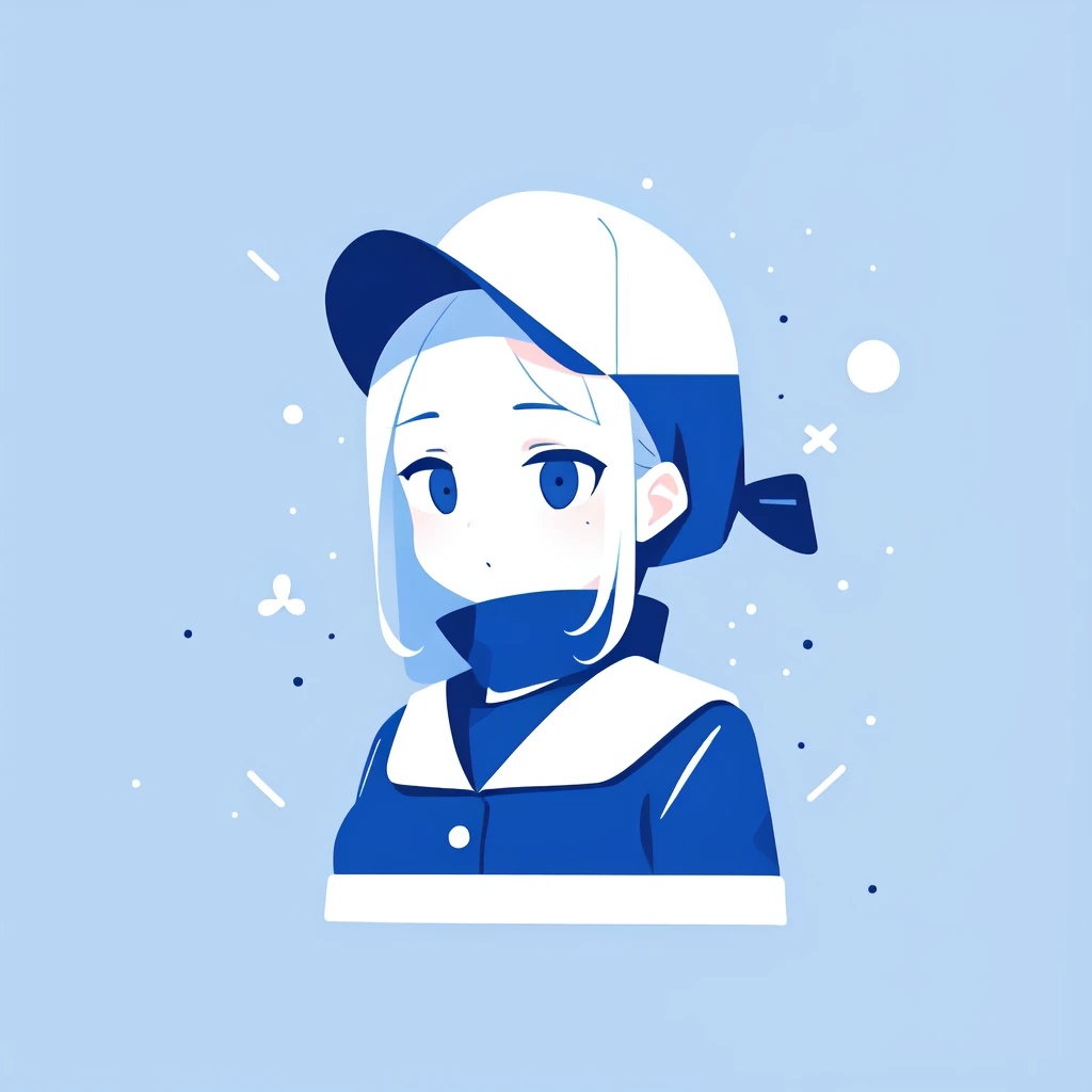 <lora:flat_illustration:1>1 girl