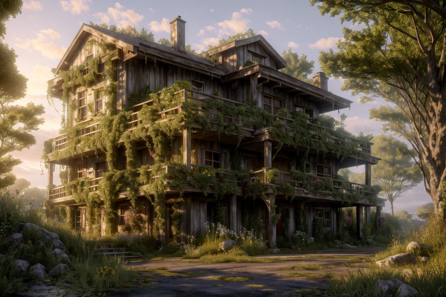 8k, realistic, vray, HDR, 6000K, <lora:PostApocalyptic3:0.6> SZ_4po