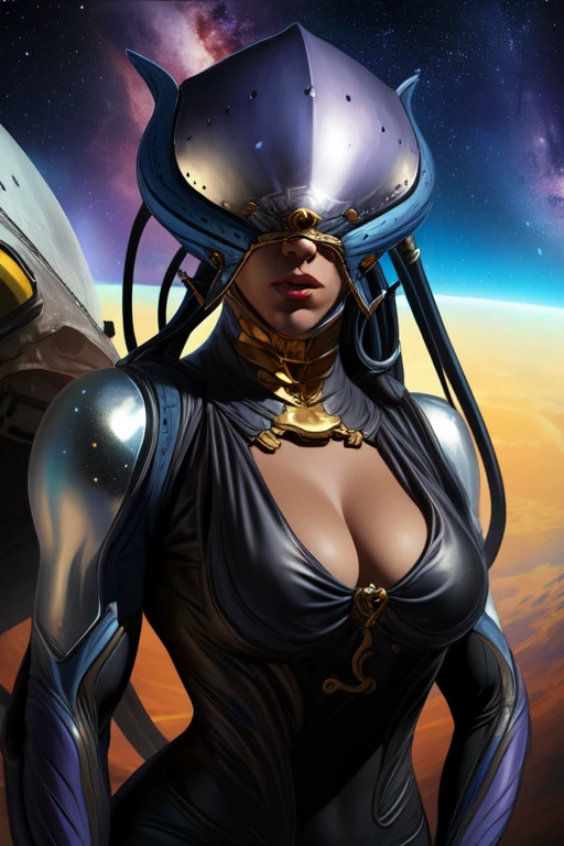 lotus, solo, upper body, lips. standing, helmet,
space ship, stars,
(insanely detailed, beautiful detailed face, masterpiece, best quality), <lora:lotus-10:0.8> realistic,