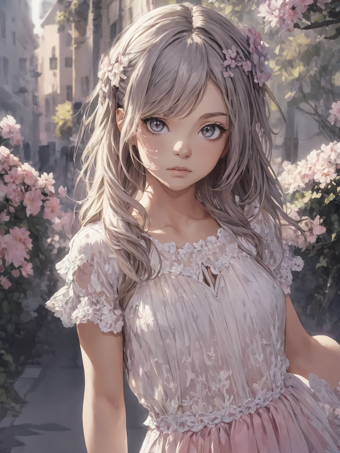 absurdres, highres, ultra detailed, (1girl:1.3),
BREAK
, watercolor style, soft blending, dreamy washes, delicate textures,