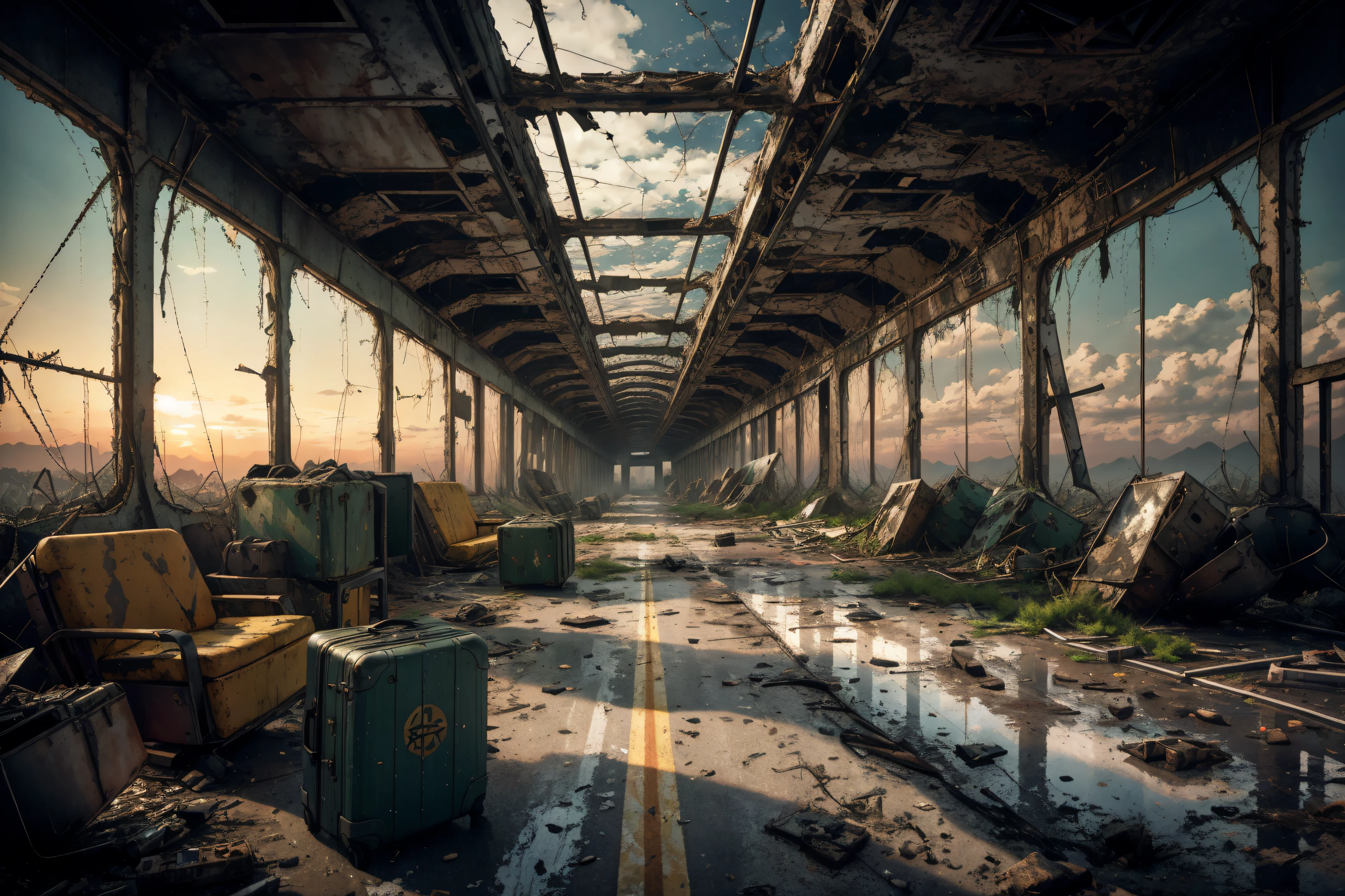Old Time Post Apocalyptic Enviroment