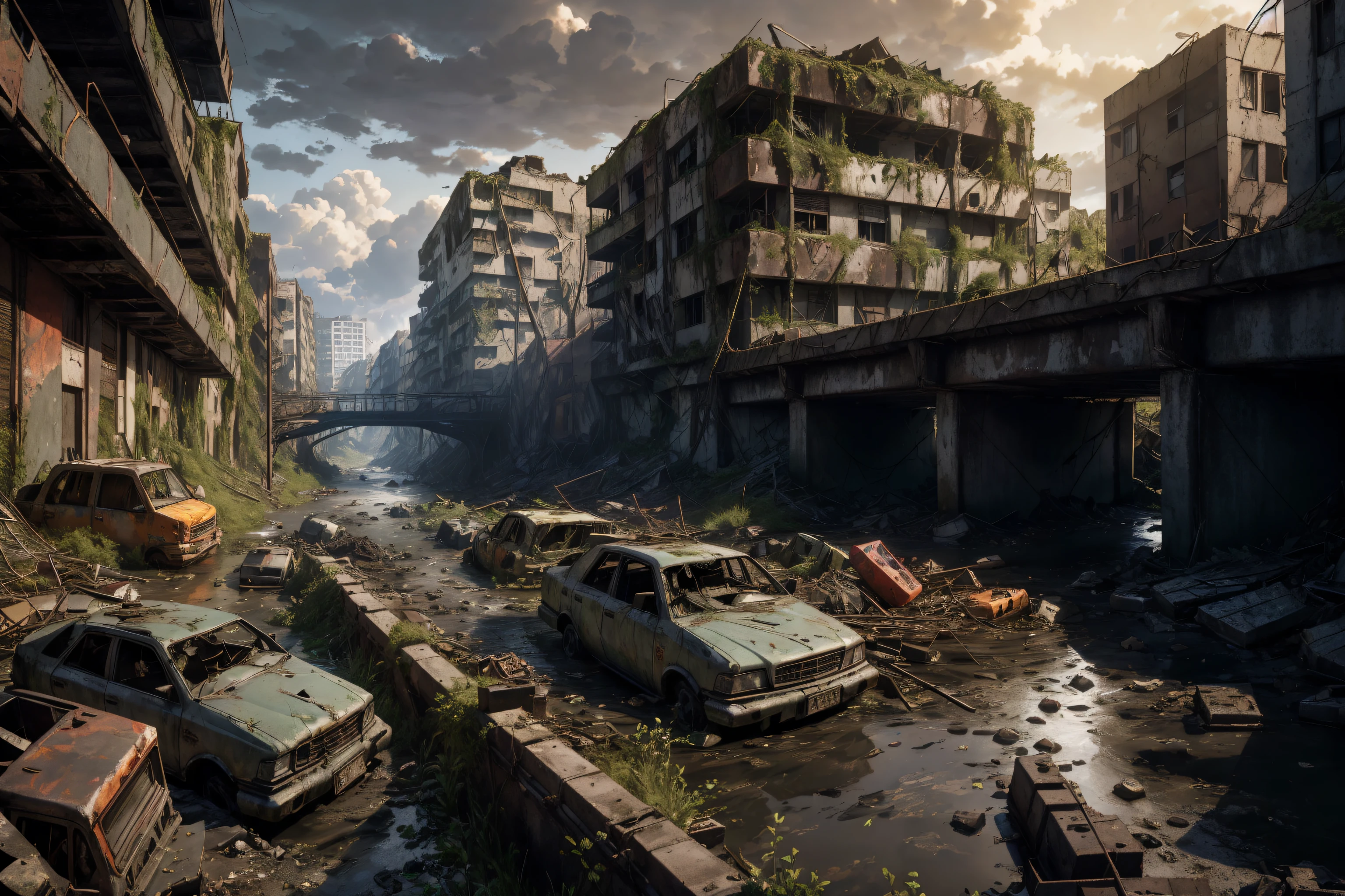Old Time Post Apocalyptic Enviroment