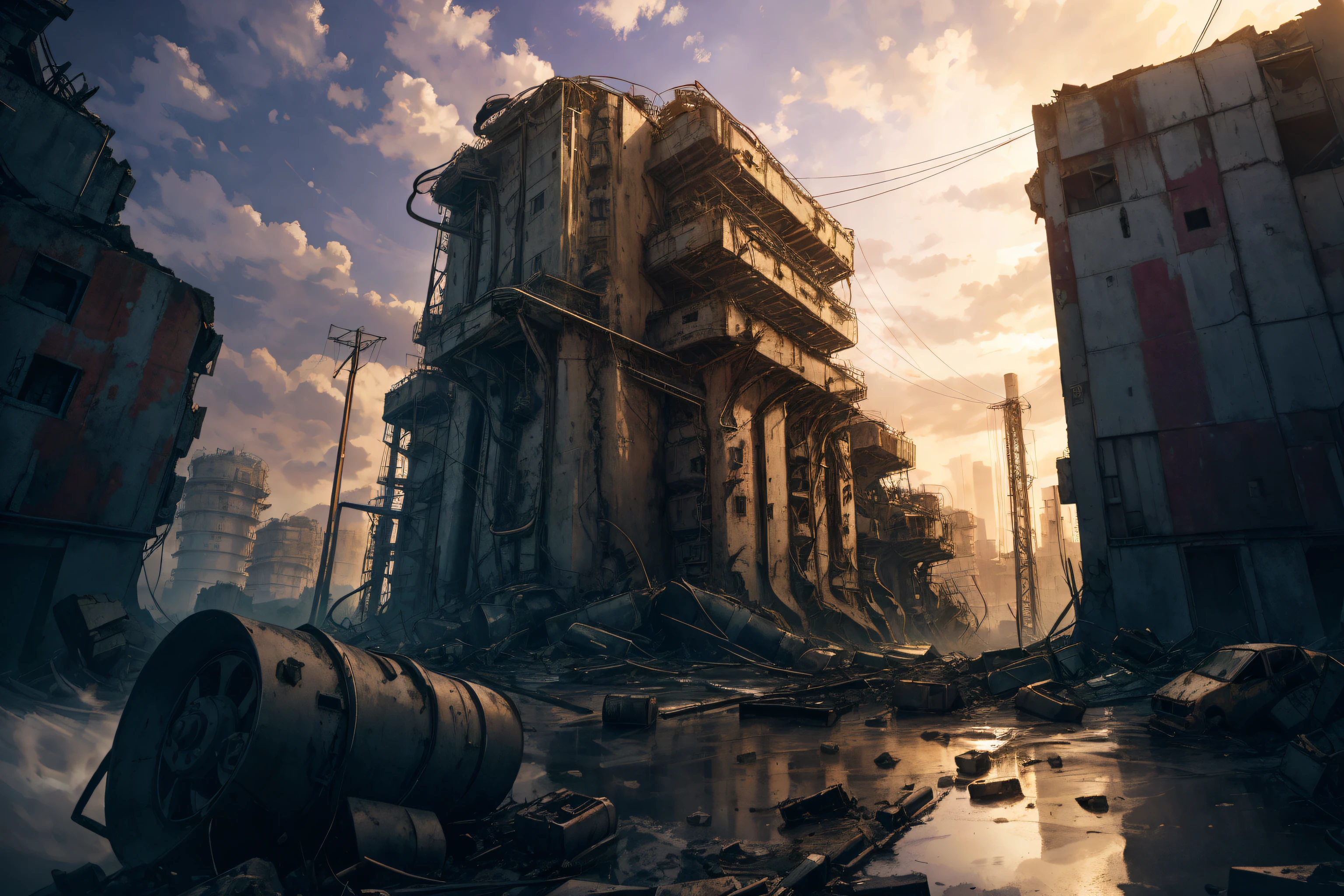 Old Time Post Apocalyptic Enviroment