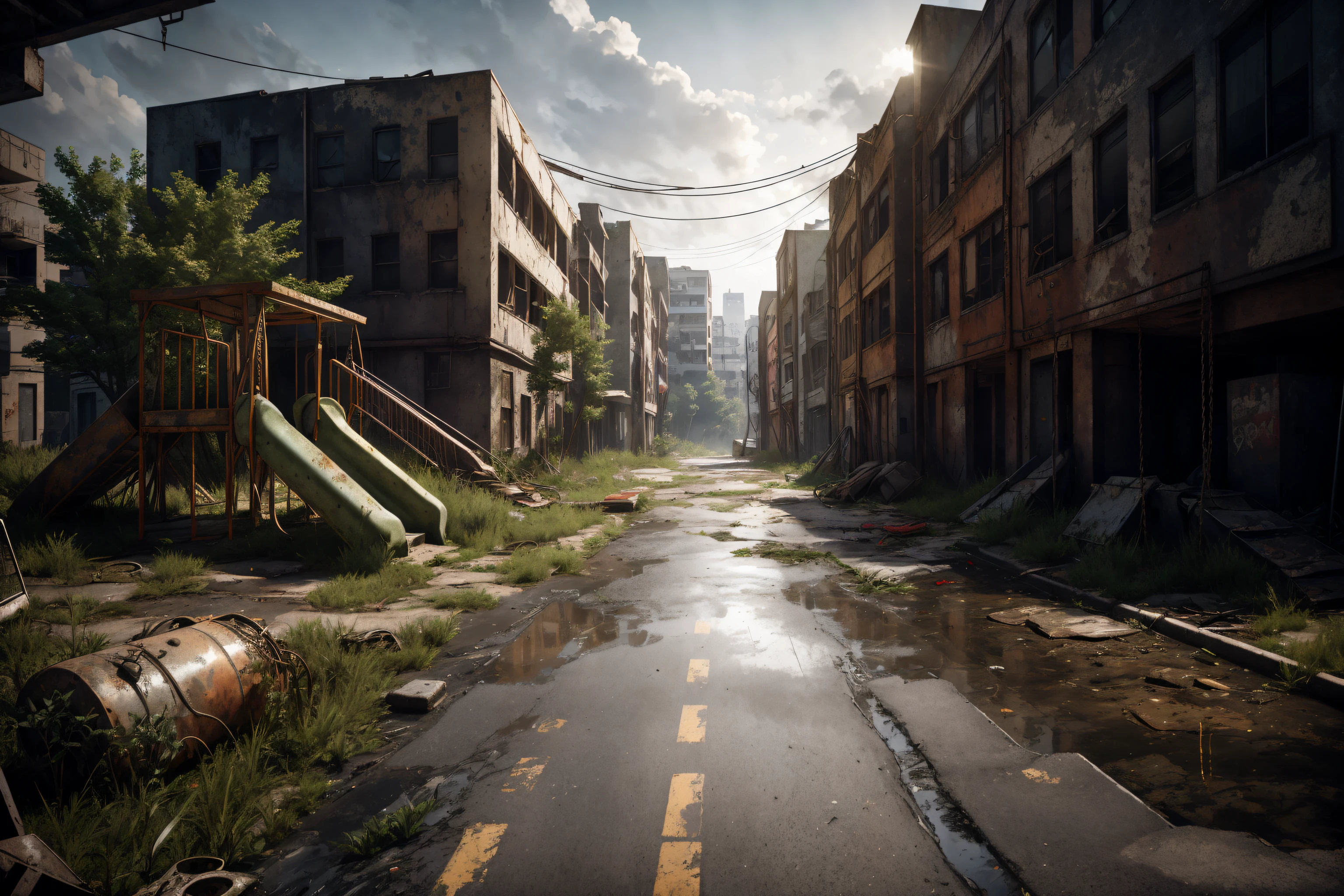 Old Time Post Apocalyptic Enviroment
