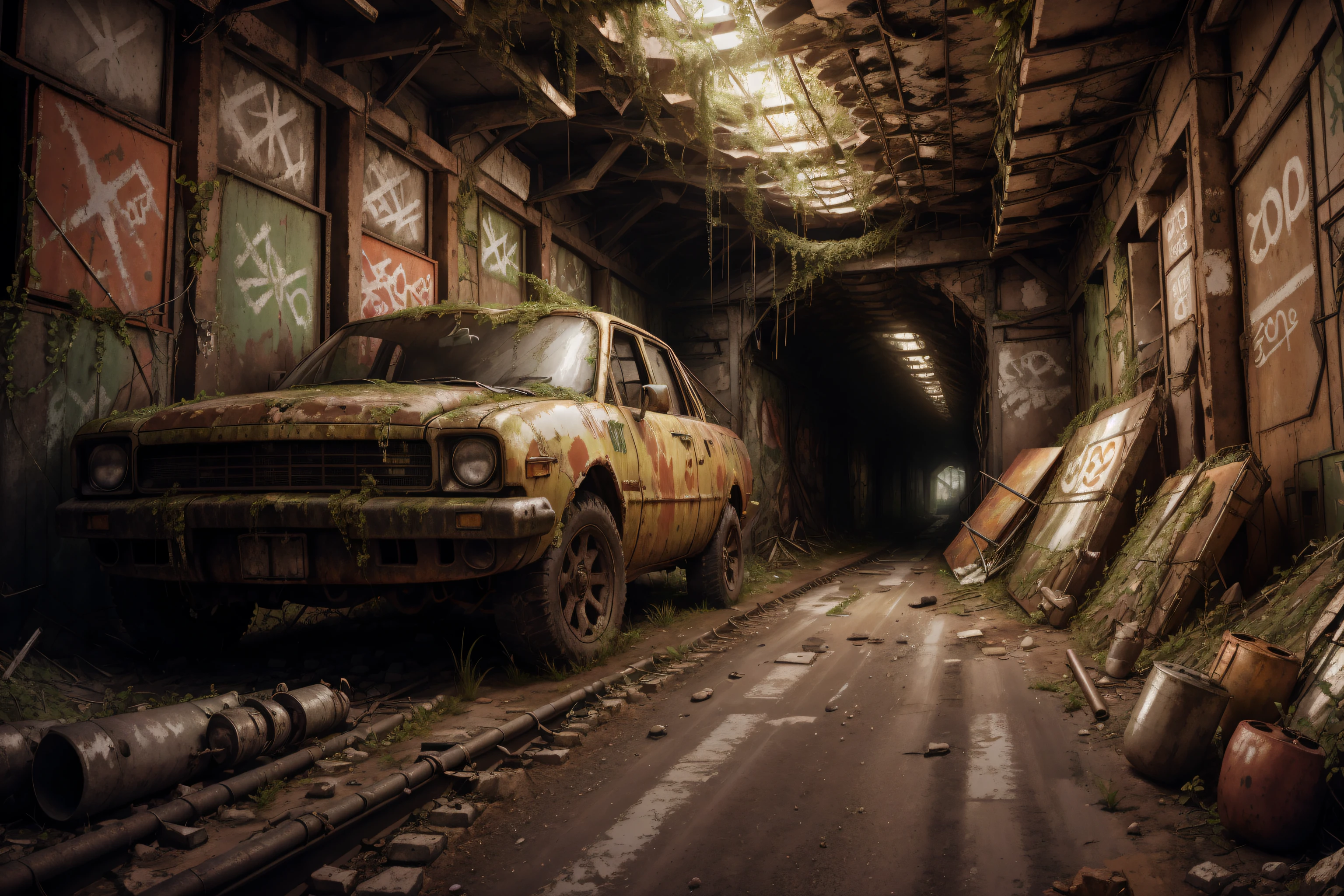 Old Time Post Apocalyptic Enviroment