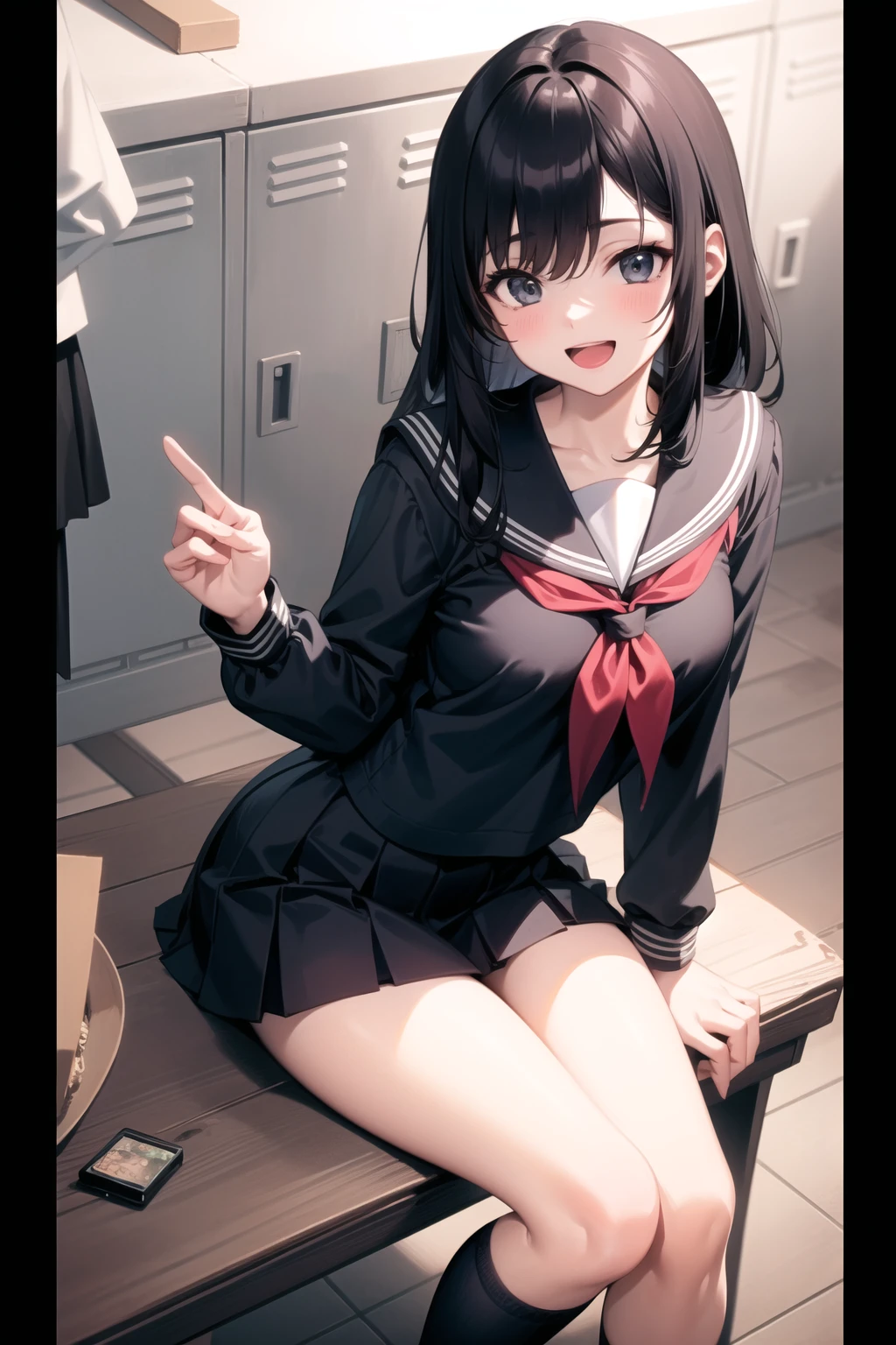 Locker room