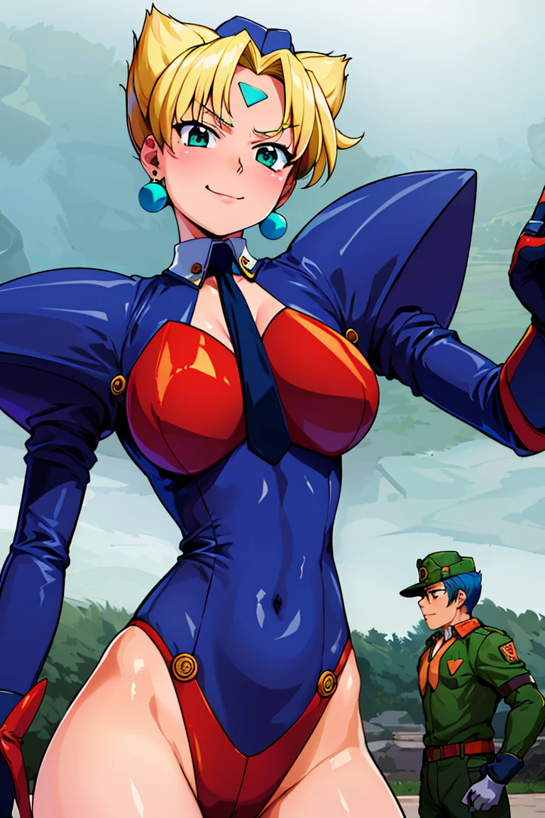 ((masterpiece,best quality)), absurdres,
<lora:Steel_Angel_Karinka:0.8>, Steel_Angel_Karinka, smug, cinematic composition, dynamic pose,