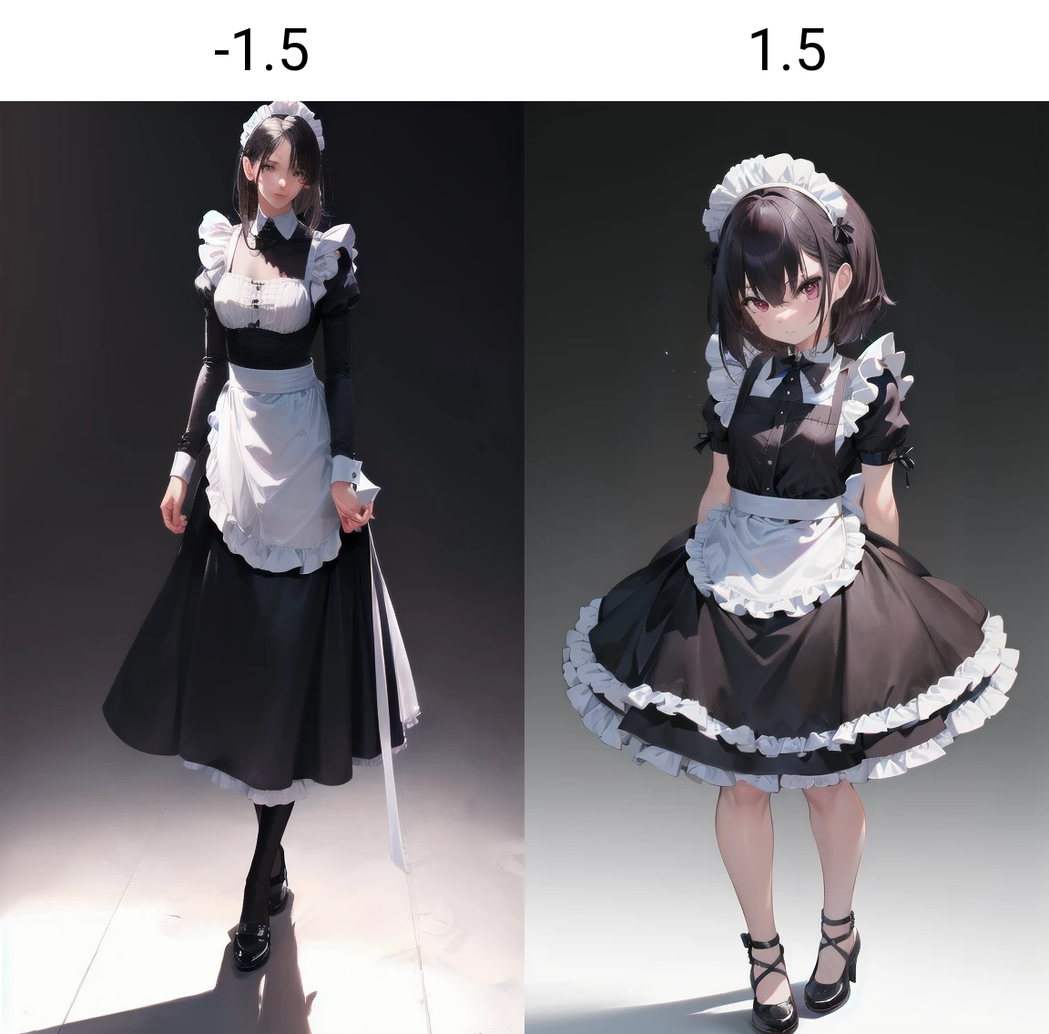 masterpiece, 
1girl, full body, maid, 
 <lora:st-fs_v1.1:-1.5>