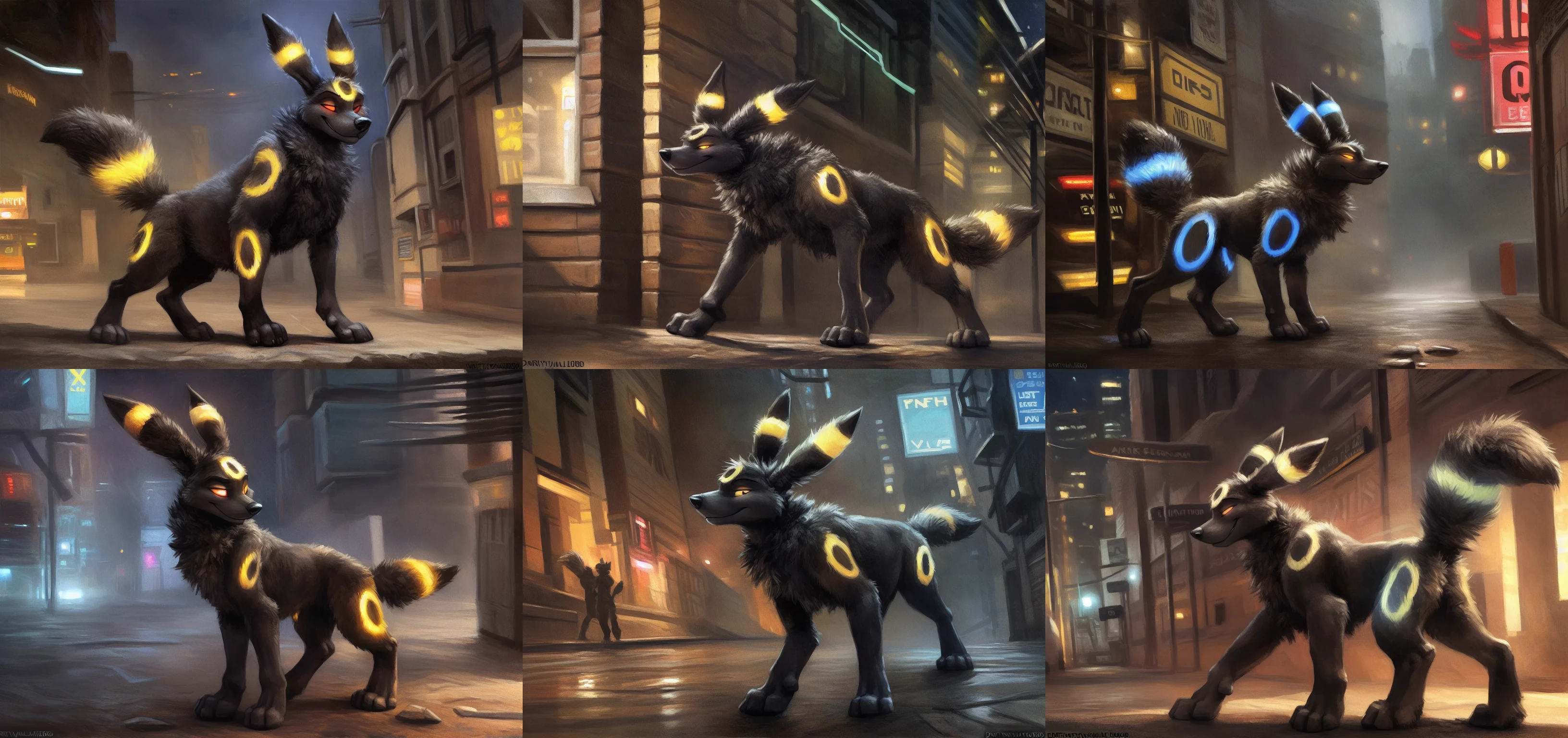 a umbreon, eevee, feral, (spitroast), side view, detailed fur, ((symmetrical)), ultradetailed, cinematic lighting, photo background, by ruan jia, by wolfy-nail, by hioshiru, by snowskau, by foxovh BREAK umbreon, feral, female, anatomically correct,