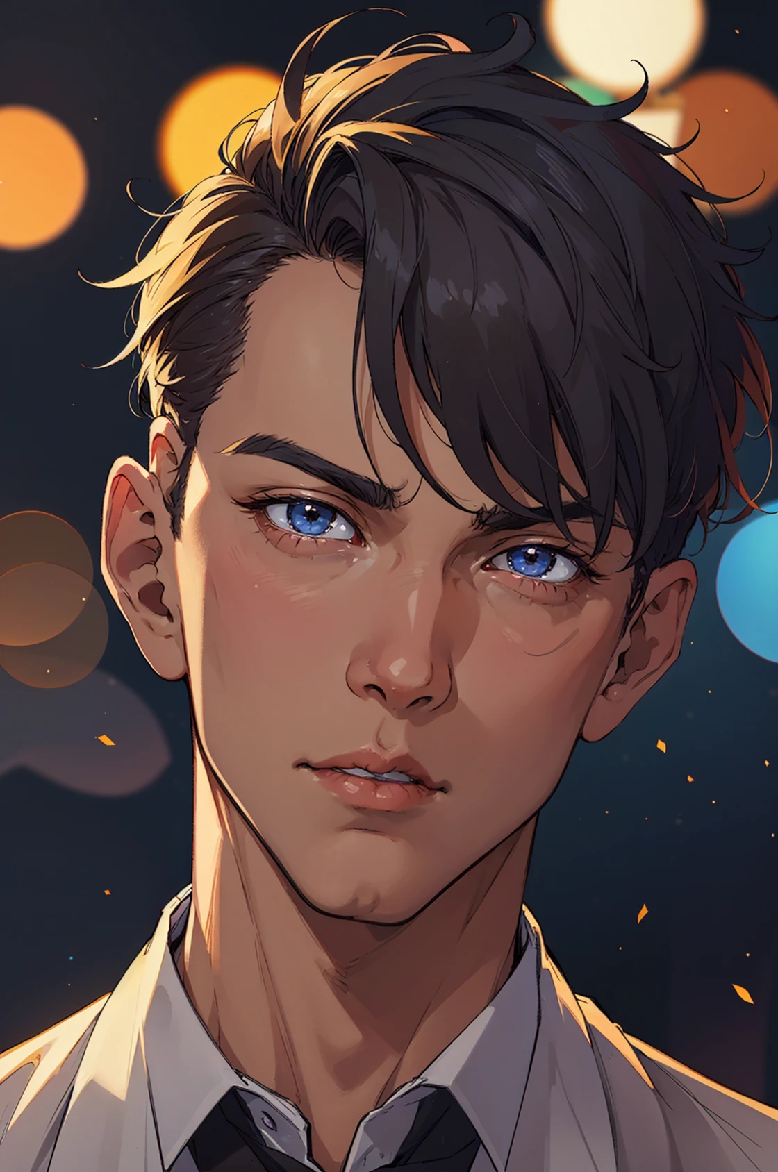 (best quality:1.1),original,1boy,professional,snob,elite,arrogant,close-up,depth of field,blurry background,bokeh,(dramatic:1.3)