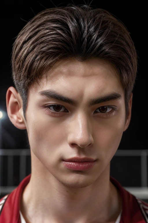 face focus, detailed skin, (absurdres, highres, ultra detailed),((masterpiece)), ((best quality:1.1)), High Resolution, 8k,1boy, best quality, masterpiece, (photorealistic:1.4), 4k, high quality, masterpiece, best quality, highres, dynamic poses, realistic, yanlaoma, mature male, looking at viewer  <lora:yanlaoma:1>  <lora:add_detail:0.7>  <lora:skinny_new_skin:0.2>