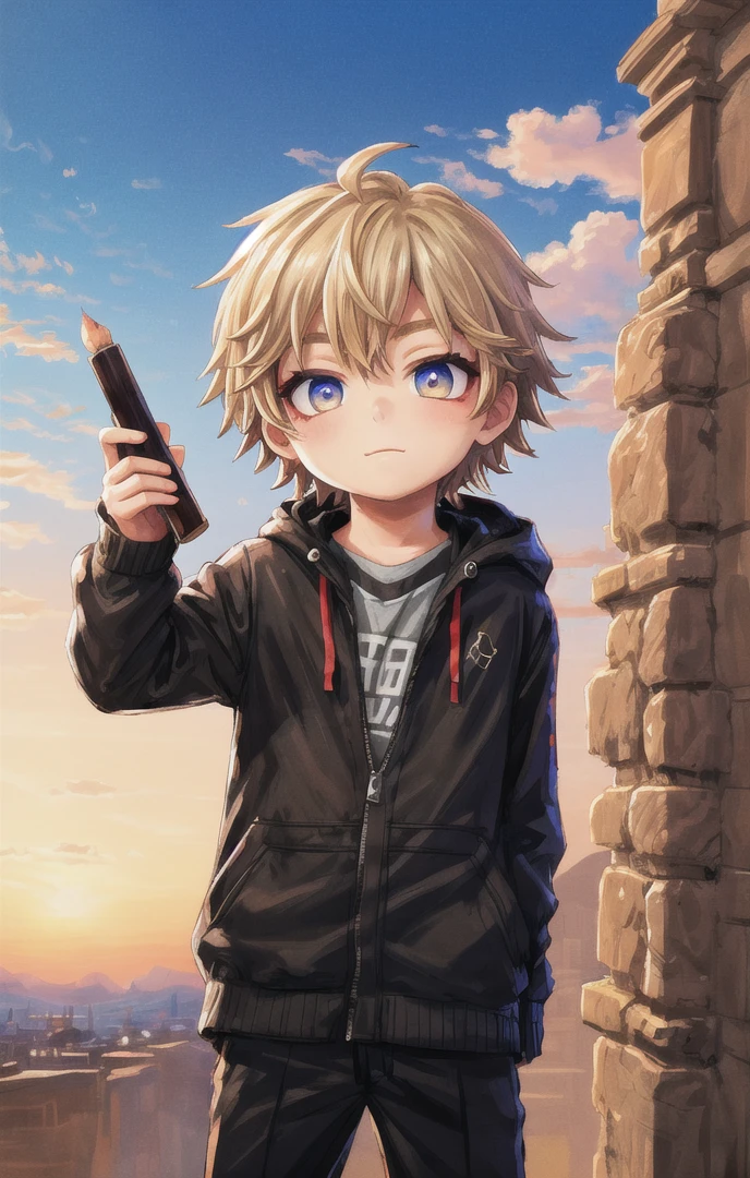 1 boy,more details in eyes,cute,looking at viewer, adorabel boy,cute face,details sky,handsome,young,juvenile,((masterpiece:1.4,best quality)),multiple details,colorful hair,eyeshadow,, sfw,
<lora:tloz_offset:1>