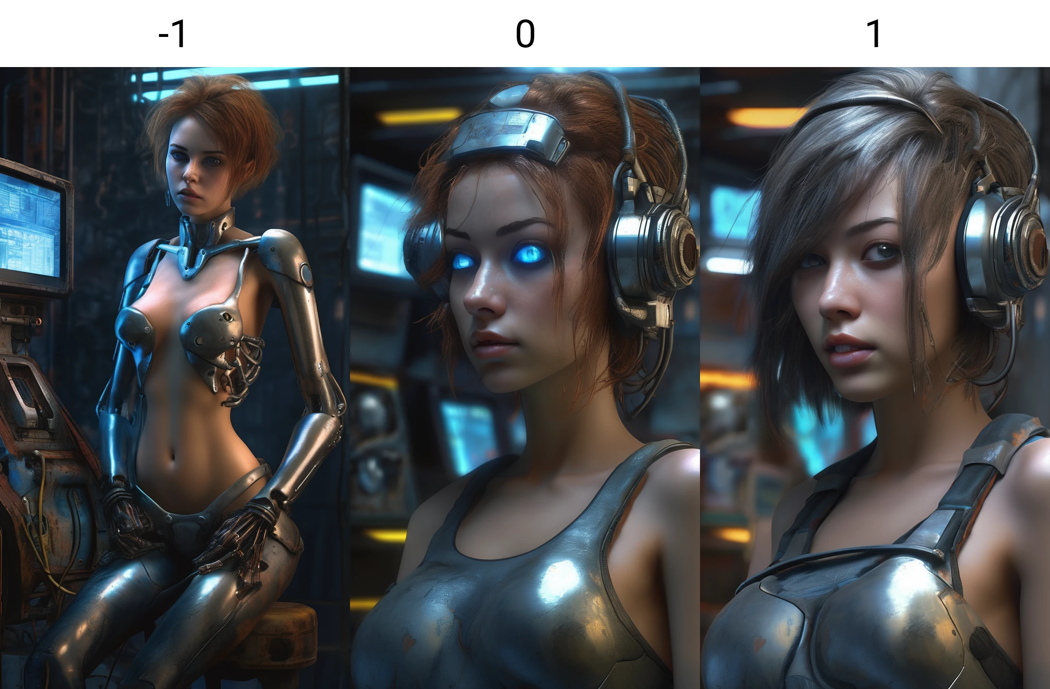 <lora:neg4all_bdsqlsz_xl_1.0_200steps:-1>
(realistic:1.3), perfect lighting, (photorealistic:1.2), perfect skin, ray tracing, exhausted expression, bob hair, beautiful girls head on old machine body, gunmetal, rusty old exoskeleton, outdated, poor, rust, rusty metal, official cyberpunk wallpaper, (establishing shot, indoors, computer terminals, machines, screens), (blue glowing human heart visible inside breast, exposed)