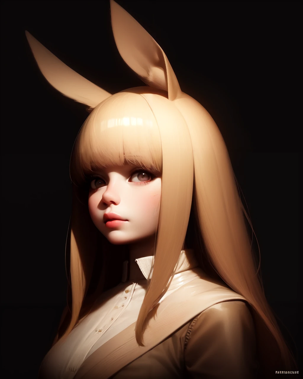 <lyco:shirokujira-NAI-LyCORIS-000011:1>, realistic, photorealistic, octane render, 
1girl, rabbit_ears, portrait