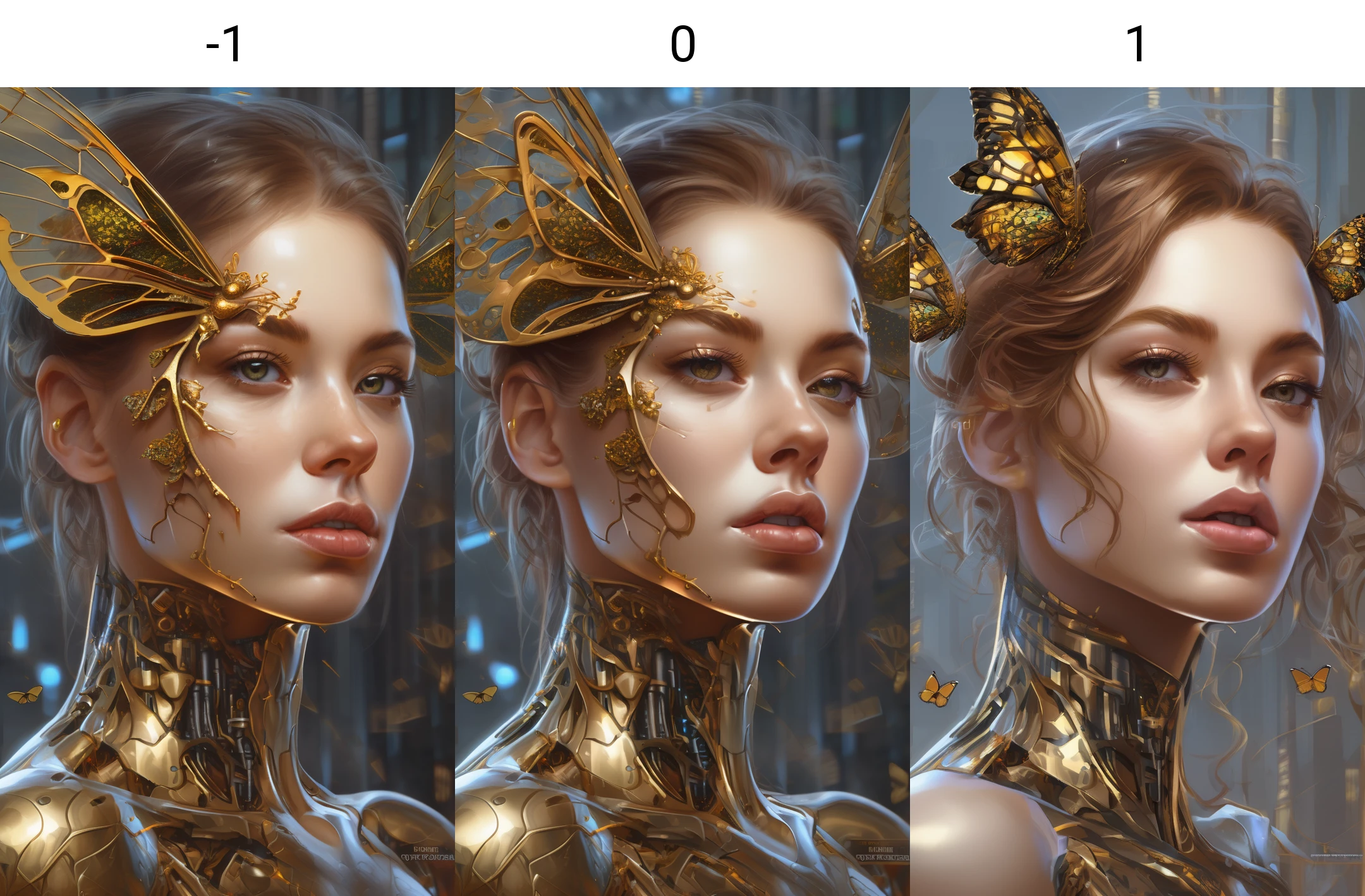 <lora:neg4all_bdsqlsz_xl_1.0_200steps:-1>
1girl,8k portrait of beautiful cyborg with brown hair, intricate, elegant, majestic, digital photography, art by artgerm and ruan jia and greg rutkowski surreal painting gold butterfly filigree, broken glass, (sidelighting, finely detailed beautiful eyes: 1.2), hdr,vvvvvvvvvvvvvvvvvvvvvvvvvvvvvvv