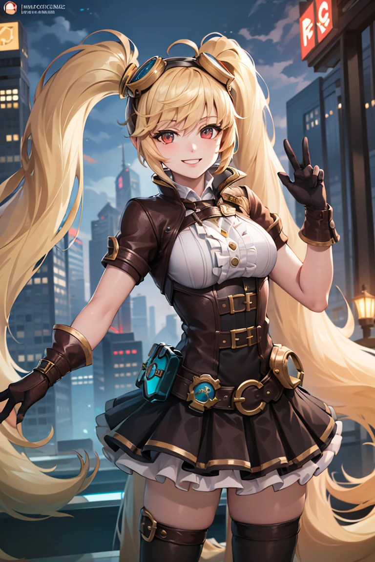 ((masterpiece,best quality)), absurdres,
<lora:Layla_ML:0.7>, Layla_ML,
solo, smiling, looking at viewer, cowboy shot,
modern city in background, cinematic composition, dynamic pose,