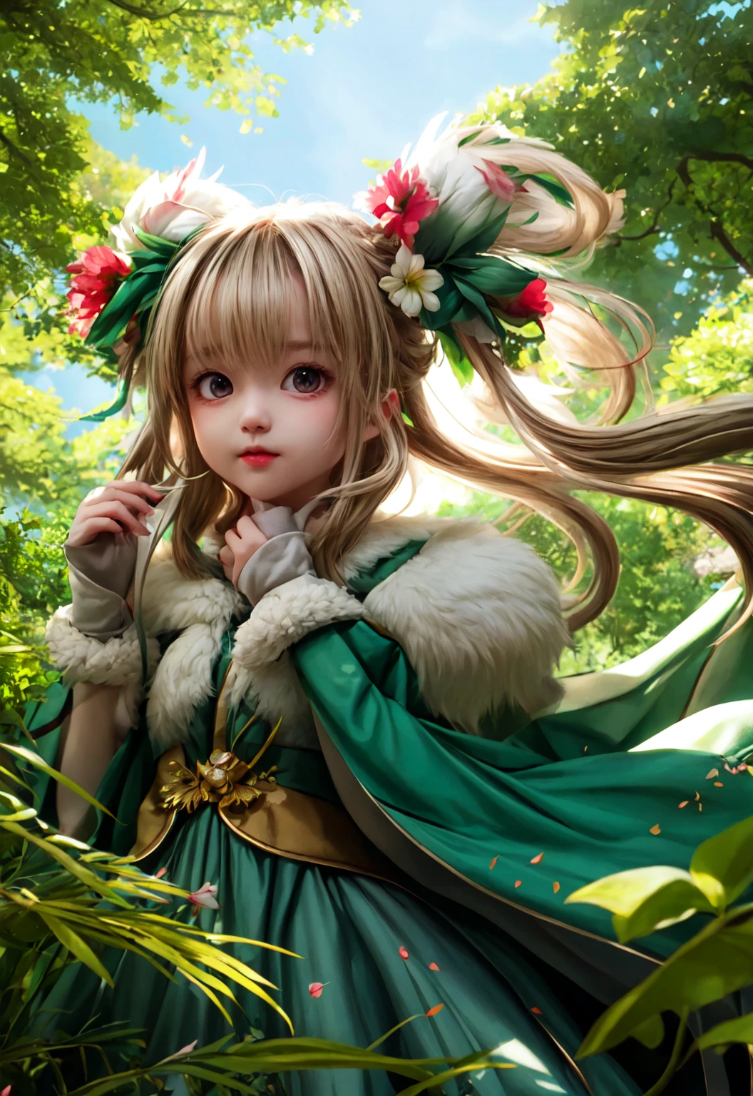 girl in a forest with floating flowers, river, puffy, puffy cheeks, cute,
vibrant colors, colorful art style,
soft lighting, soft shadows, detailed textures, dynamic lighting,
nice hands, perfect hands,
<lyco:GoodHands-beta2:1.0>
<lora:add_detail:1>