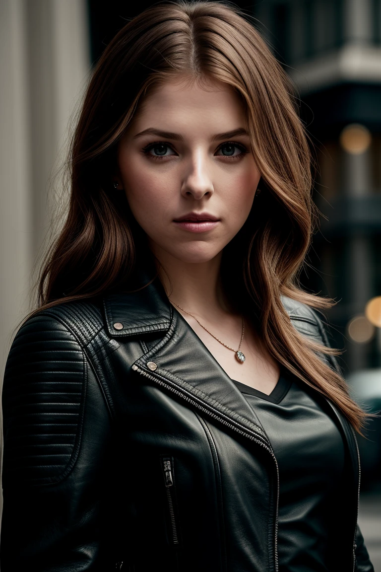 beautiful woman (4nn4k3ndrick:.99), beautiful hair, ((closeup portrait:1.3)), ((face focus)), (((London))), natural skin texture, ((leather jacket, long sleeve top, and straight-leg pants :1.2)), 24mm, 4k textures, soft cinematic light, adobe lightroom, photolab, hdr, intricate, elegant, highly detailed, sharp focus, ((((cinematic look)))), soothing tones, insane details, intricate details, hyperdetailed, low contrast, soft cinematic light, exposure blend, hdr, faded