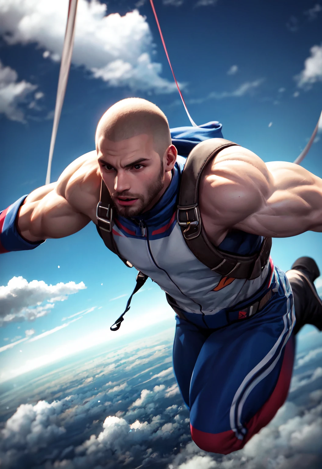boy skydiving, clouds, wind, muscular,
vibrant colors, colorful art style,
soft lighting, soft shadows, detailed textures, dynamic lighting,
nice hands, perfect hands,
<lyco:GoodHands-beta2:1.0>
<lora:add_detail:1>