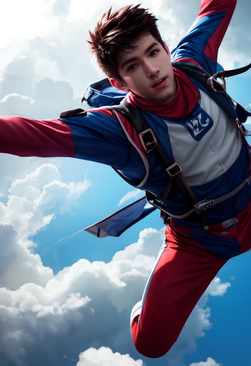 boy skydiving, clouds, wind, muscular,
vibrant colors, colorful art style,
soft lighting, soft shadows, detailed textures, dynamic lighting,
nice hands, perfect hands,
<lyco:GoodHands-beta2:1.0>
<lora:add_detail:1>