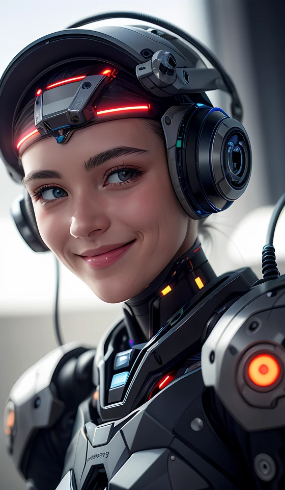 portrait512 Cyborg512 Tay512, electronics, motors, wires, buttons, lcd, <lora:add_detail:0.5> <lora:more_details:0.25> <lora:FantasyWorldV1:0.25>