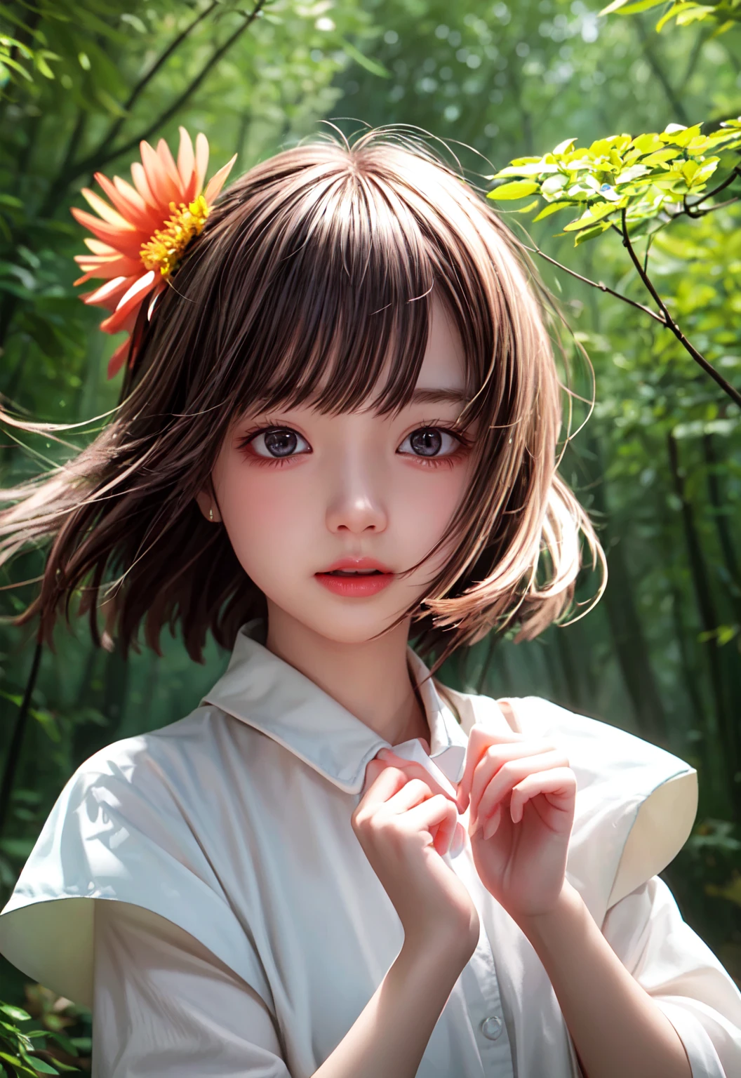 girl in a forest with floating flowers, river, puffy, puffy cheeks, cute,
vibrant colors, colorful art style, 
soft lighting, soft shadows, detailed textures, dynamic lighting,  
nice hands, perfect hands, 
<lyco:GoodHands-beta2:1.0> 
<lora:add_detail:1>