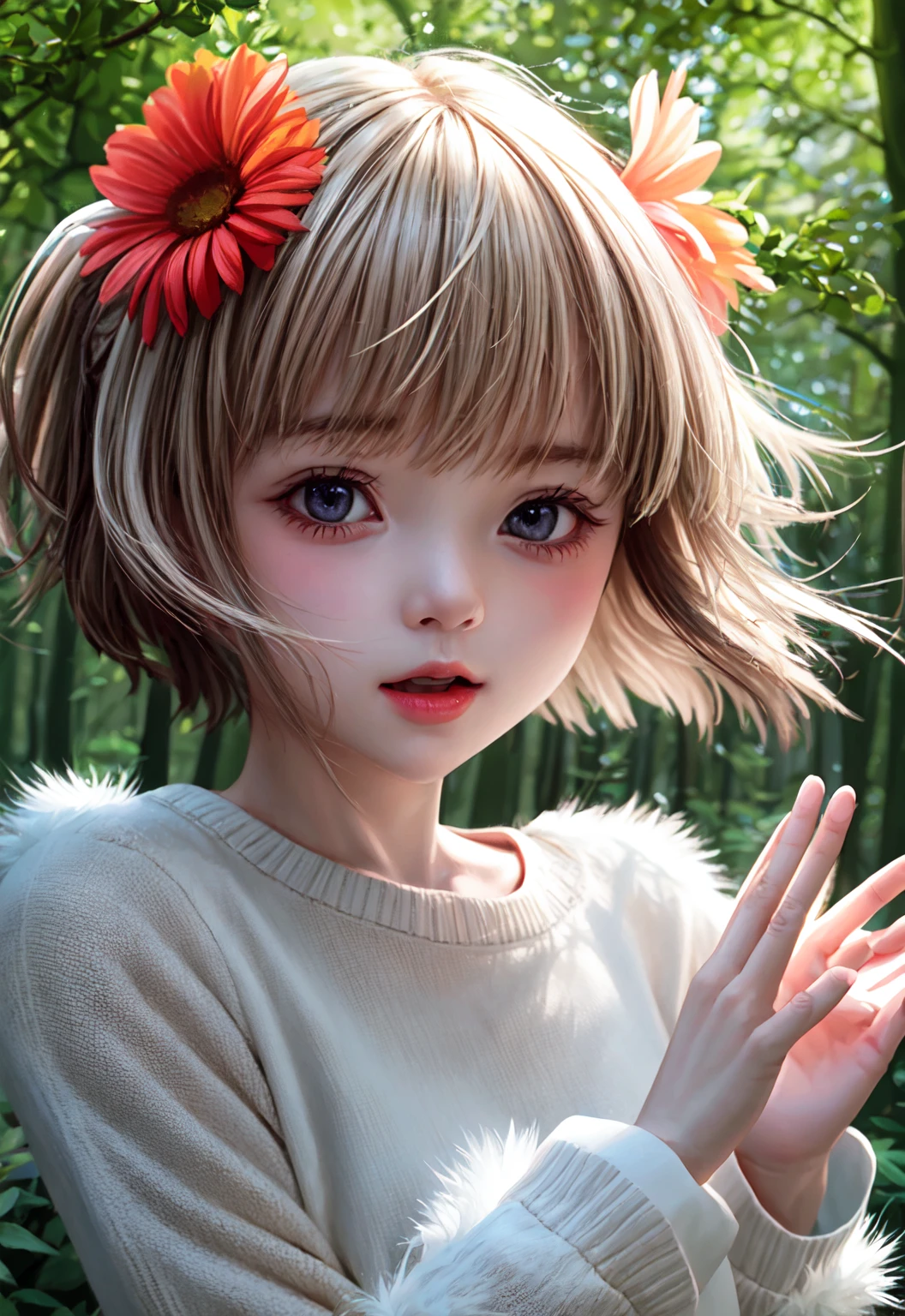 girl in a forest with floating flowers, river, puffy, puffy cheeks, cute,
vibrant colors, colorful art style,
soft lighting, soft shadows, detailed textures, dynamic lighting,
nice hands, perfect hands,
<lyco:GoodHands-beta2:1.0>
<lora:add_detail:1>