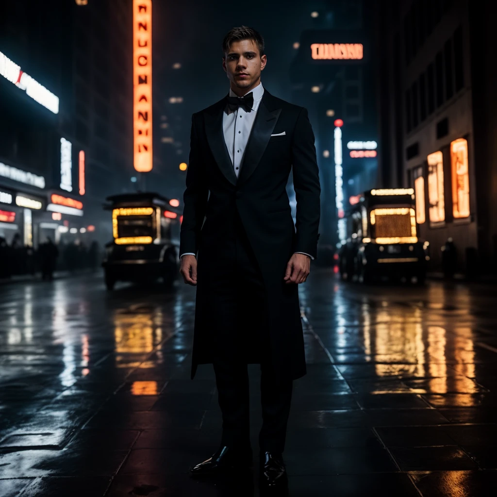 portrait of kevinhejnas person, in blade runner, professional photography, high resolution, 4k, detailed photo, <lora:kevinhejnas_18000:1>