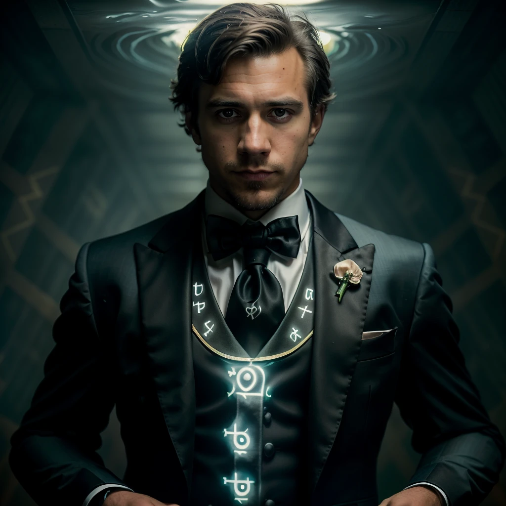 professional photography, portrait of kevinhejnas person, still film, high resolution, 4k, photo by Sacha Goldberger, <lora:kevinhejnas_18000:1> <lora:GlowingRunesAI:1>