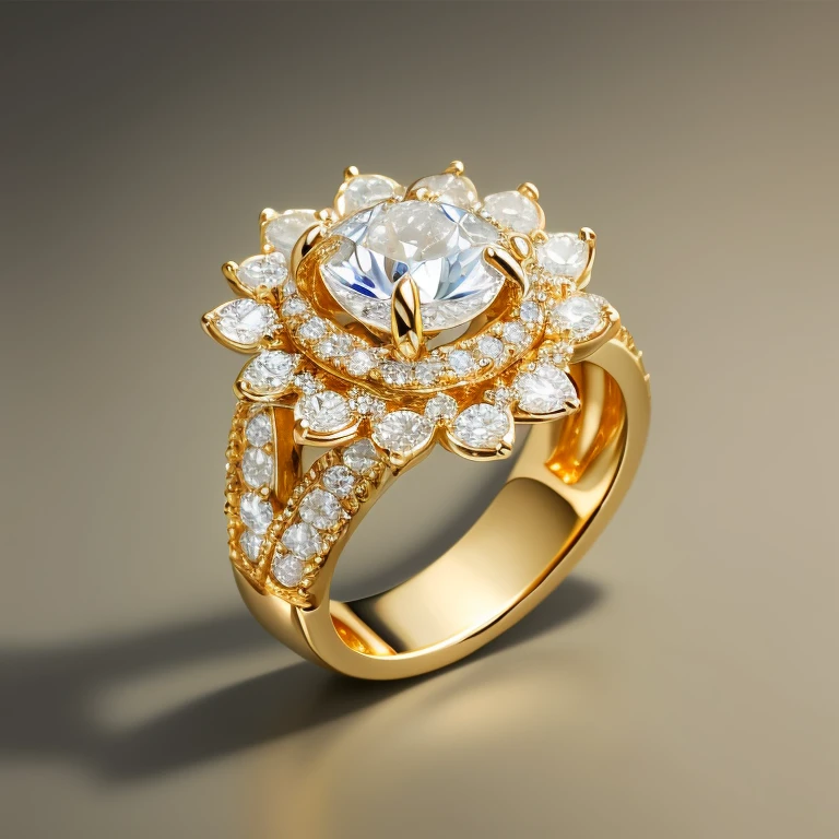 object, (Intricate magic ringmade of diamond) , flower, (masterpiece),realistic colorful photography,solo focus,professional photograph