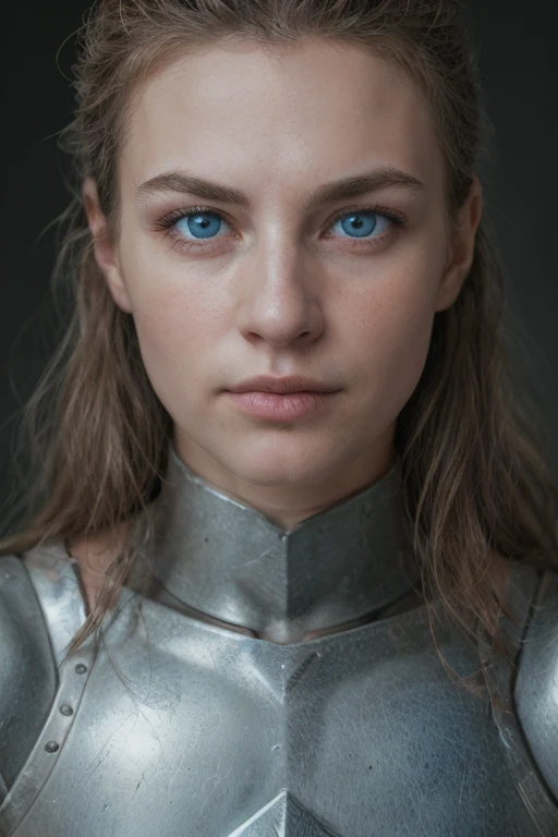<lora:polyhedron_new_skin_v1.1:0.4><lora:detailed_eye:0.1> RAW photo, portrait of a 30 year old warrior, wearing shiny metal armor, full sharp, detailed face, blue eyes, (high detailed skin:1.2), 8k uhd, dslr, soft lighting, high quality, film grain, Fujifilm XT3