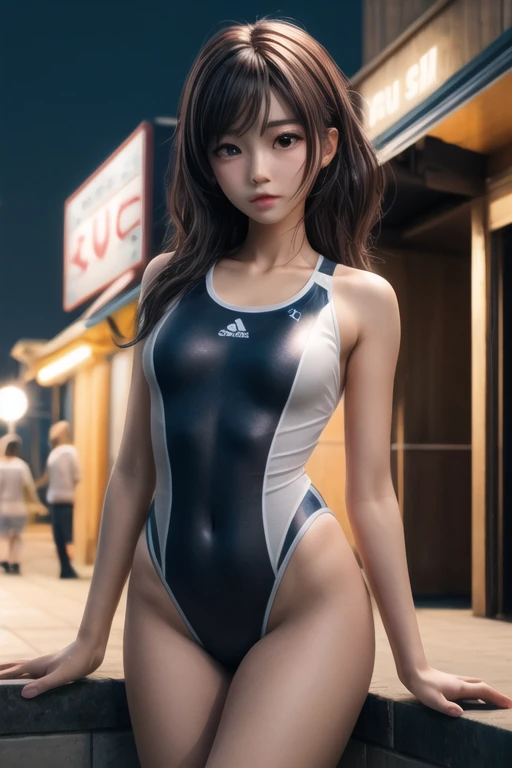 Style: { (masterpiece, (best quality:1.4) , highres, 8k resolution, more detailed), anime style, 3D render, figure }; BREAK
Composition: { at the beach, swim uniform suit, stooping }; BREAK
Apperiances: { ((1girl)), cute pose. big eyes }; BREAK
Location: { simple background, night, spotlight, spot color }; BREAK
Lora: { <lora:more_details:0.8> };