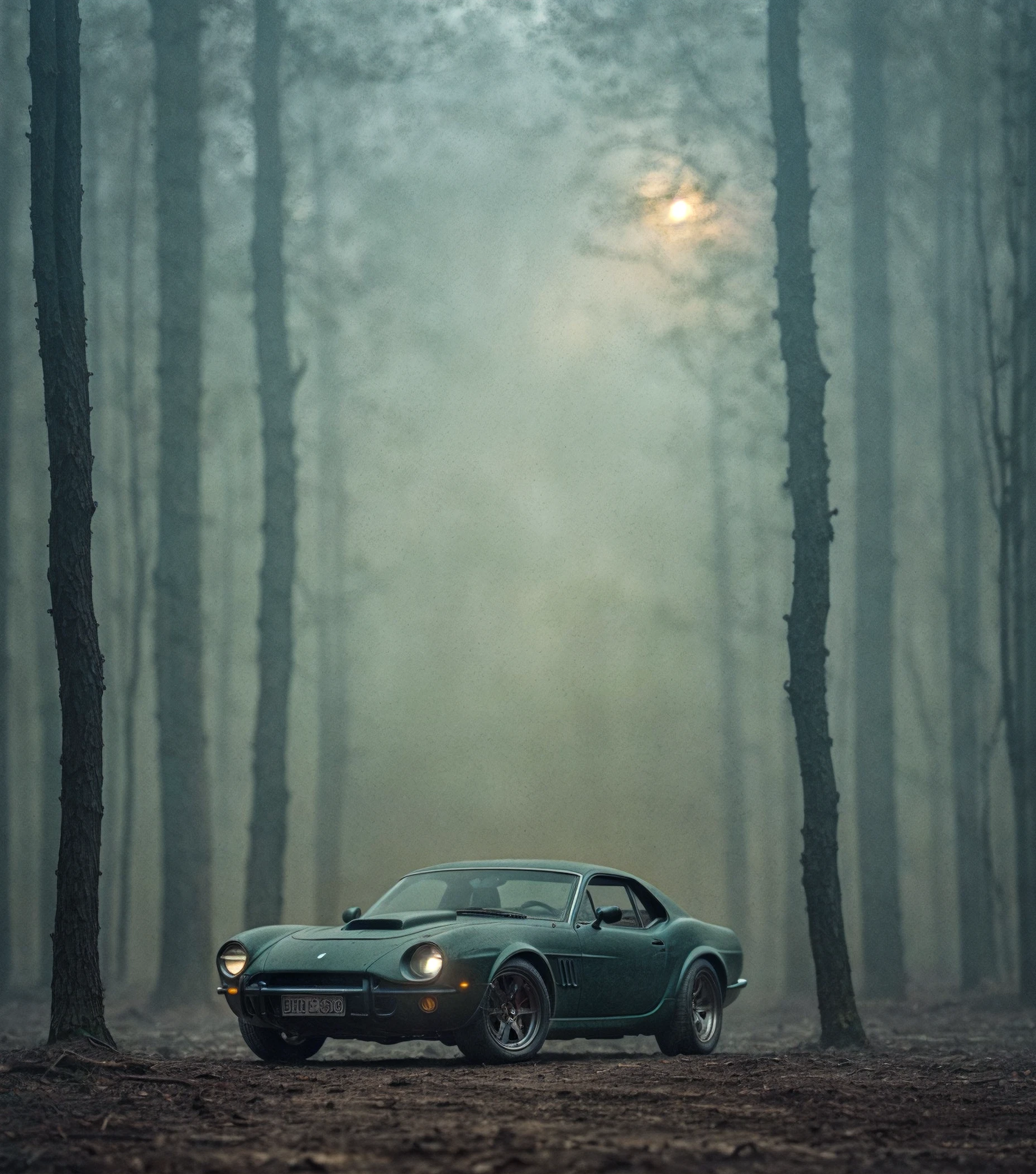 epic realistic, serpentines, fog, car, slate atmosphere, cinematic, dimmed colors, dark shot, muted colors, film grainy, lut, spooky, (shot with vintage Carl Zeiss Sonar lens:0.895), ([shallow depth, cinematic grading, low key light, analog style, dark shot : toxic vapor, milky mist, film grain, spooky, gloomy : 15]:1.125), natural skin texture, ultra-detailed realism, dramatic light <lora:epiNoiseoffset_v2:0.33> [<lora:hipoly_3dcg_v7-epoch:0.486> :  <lora:add_detail:0.71> :8], (smooth swirly bokeh, depth of field f1.4, shot on Helios 44-2 vintage lens:1.125), complex background, stuff in the background, highly detailed, (gloomy:1.3), dark, dimmed, hdr, vignette, grimy, (slate atmosphere:0.8), (dark shot:1.22), neutral colors, (hdr:1.4), (muted colors:1.4), (intricate), (artstation:1.2), hyperdetailed, dramatic, intricate details, (technicolor:0.9), (rutkowski:0.8), cinematic, detailed