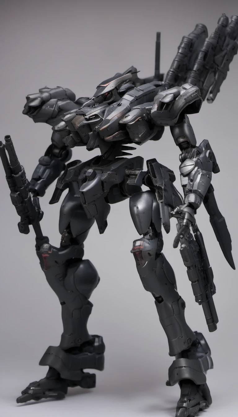 (ARMOREDCORE), glowing eyes,( full body:1.5), highly detailed, (military parts:1.5), (heroic parts:1.0), mechanical parts, robot joints, <lora:srdxl_v1bx:0.8>
